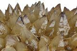 Scalenohedral Calcite With Purple Fluorite - China #173038-5